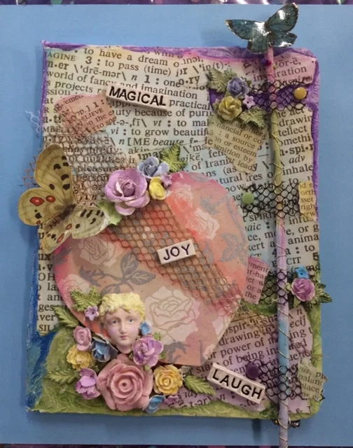 Collage Book by Heidi Borchers
