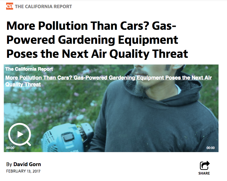 From KQED's California Report on February 13, 2017. 