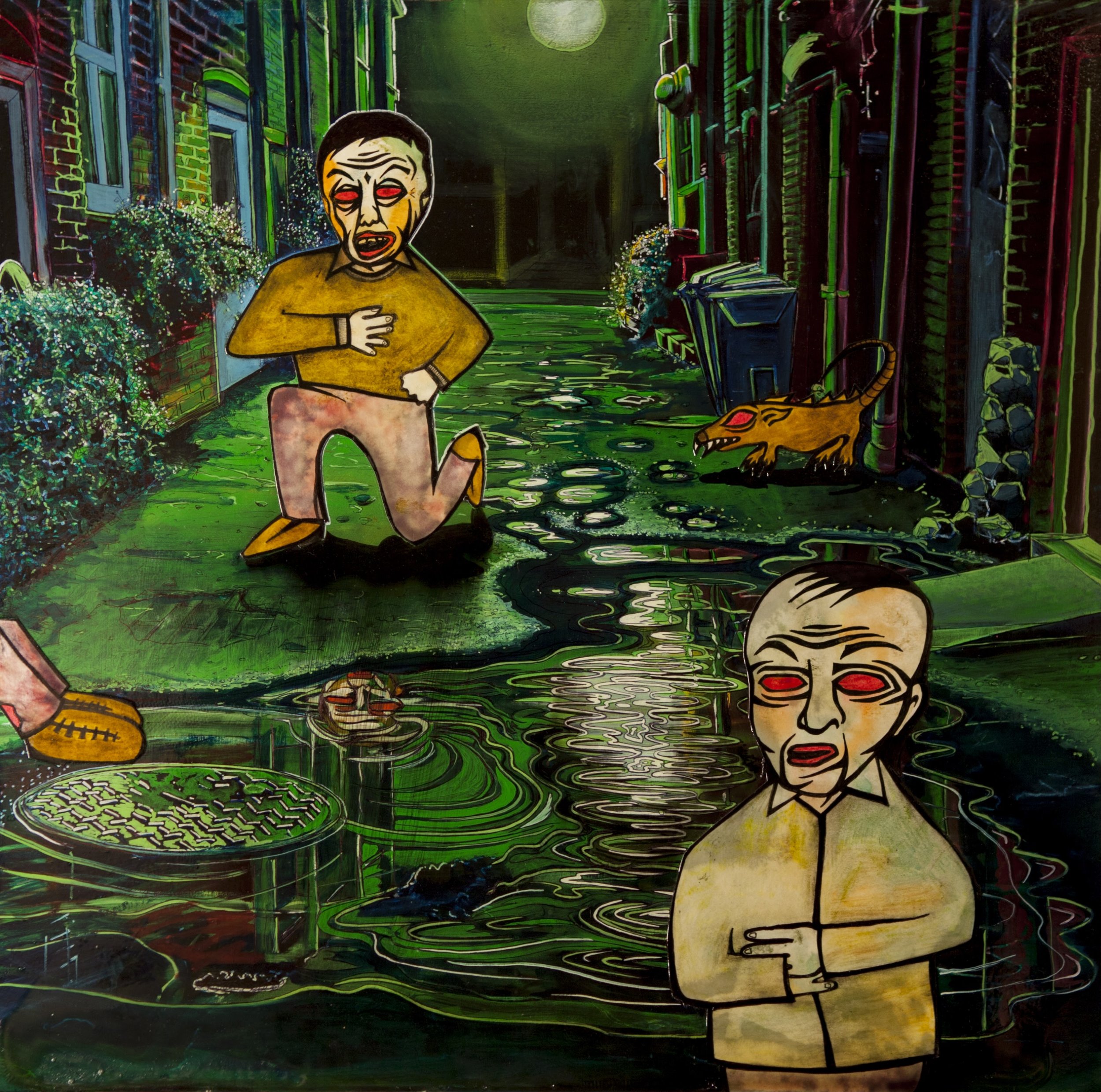 The being was guided to a wet reflection, wherein, he discovered a sour dripping moon. Its guardians were in a state of perpetual dismay.
