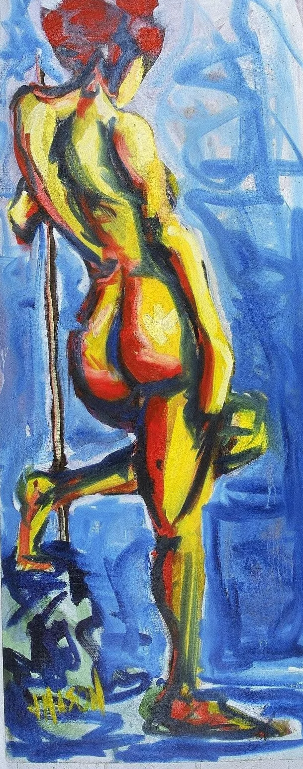  Oil on Canvas &nbsp;&nbsp;&nbsp; 2003  24" x 72" 