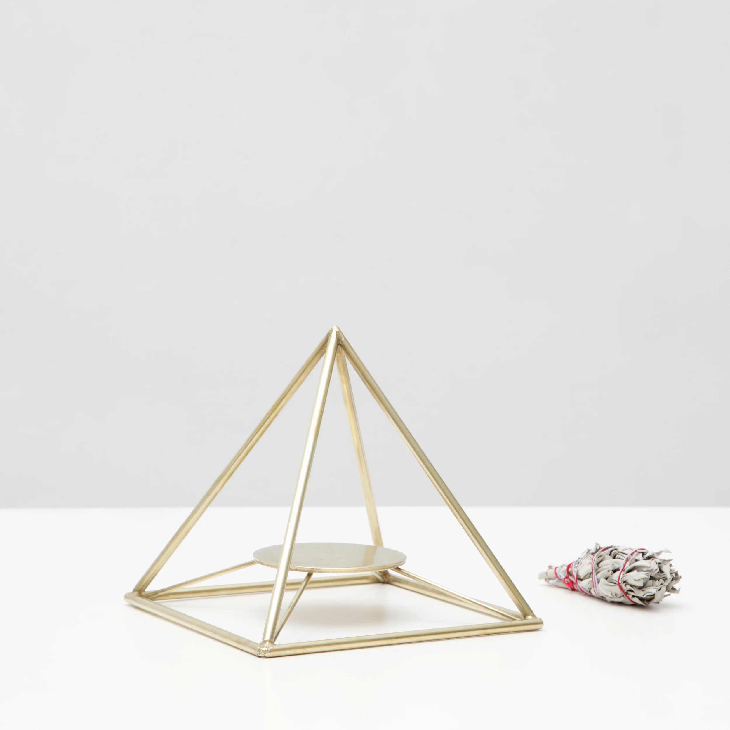 Sage Pyramid / Brass