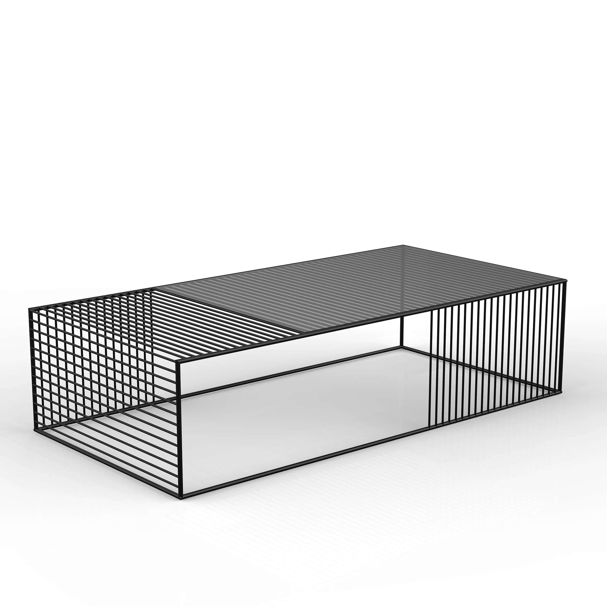 Wire Coffee Table - Large Rectangle