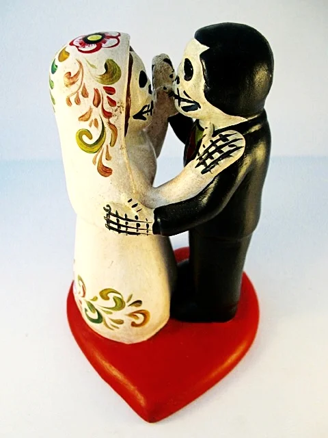Calaca Wedding Cake Topper
