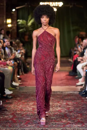 MISSION FIG SERPENTINE LACE DRESS