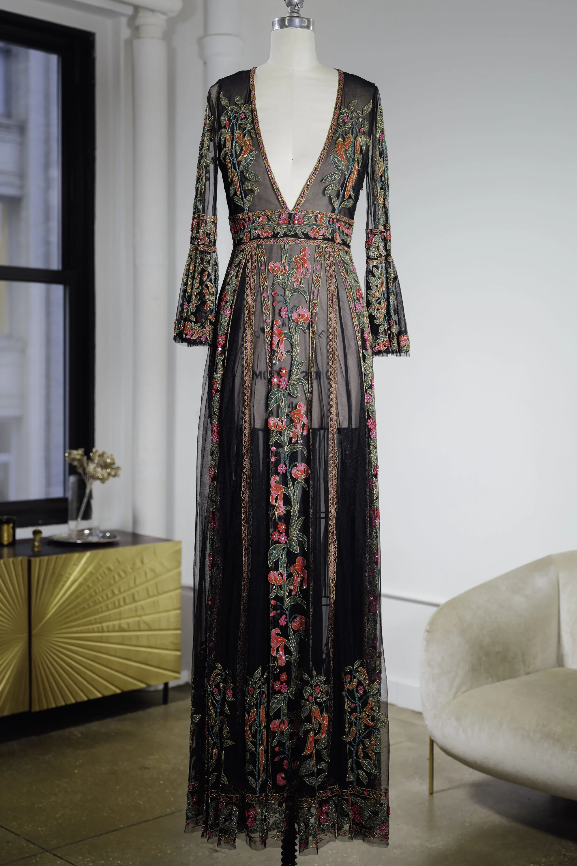 RED HOT LILY PEPPERS DRESS