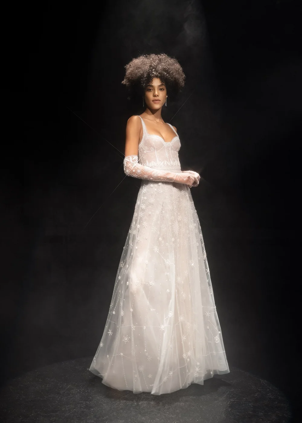 WHITE CONSTELLATION DRESS