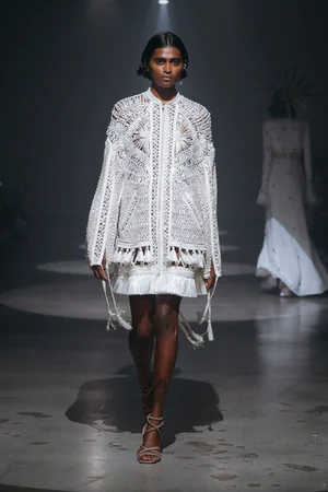 RAFFIA JACKET
