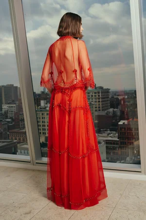 SCARLET GATEWAY DRESS