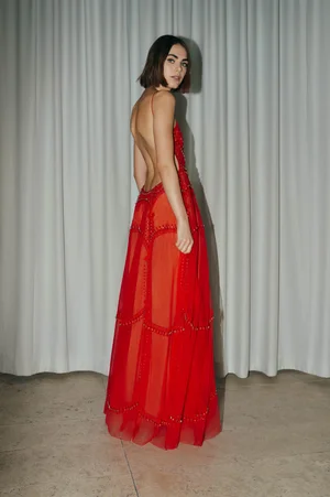SCARLET GATEWAY DRESS