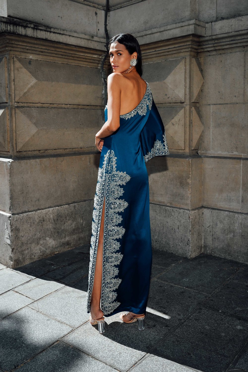 SCALLOP BORDERS DRESS — CUCCULELLI SHAHEEN