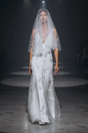 LILY OF THE VALLEY HYALUS DRESS AND VEIL