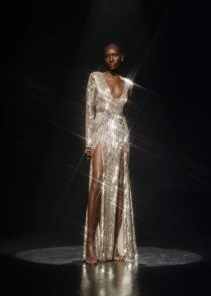 CRISTAUX ONDULANTS DRESS