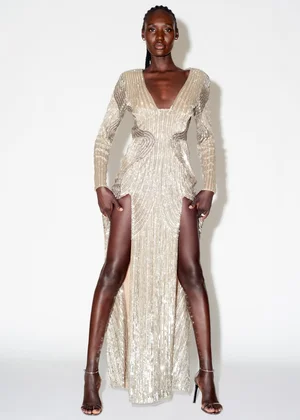 CRISTAUX ONDULANTS DRESS
