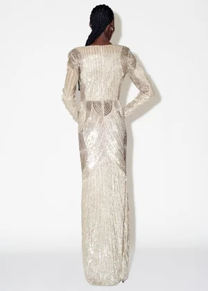 CRISTAUX ONDULANTS DRESS