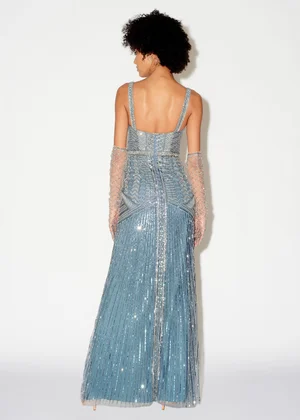 SLATE DECO SUN RAZE DRESS