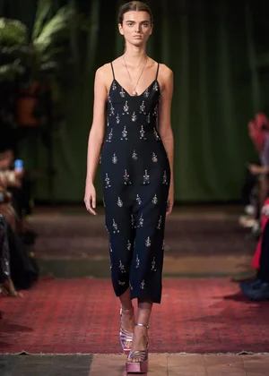 CRISTAUX MEDALLION DRESS