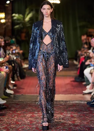 ANODISÉ FRINGE JACKET AND DRESS