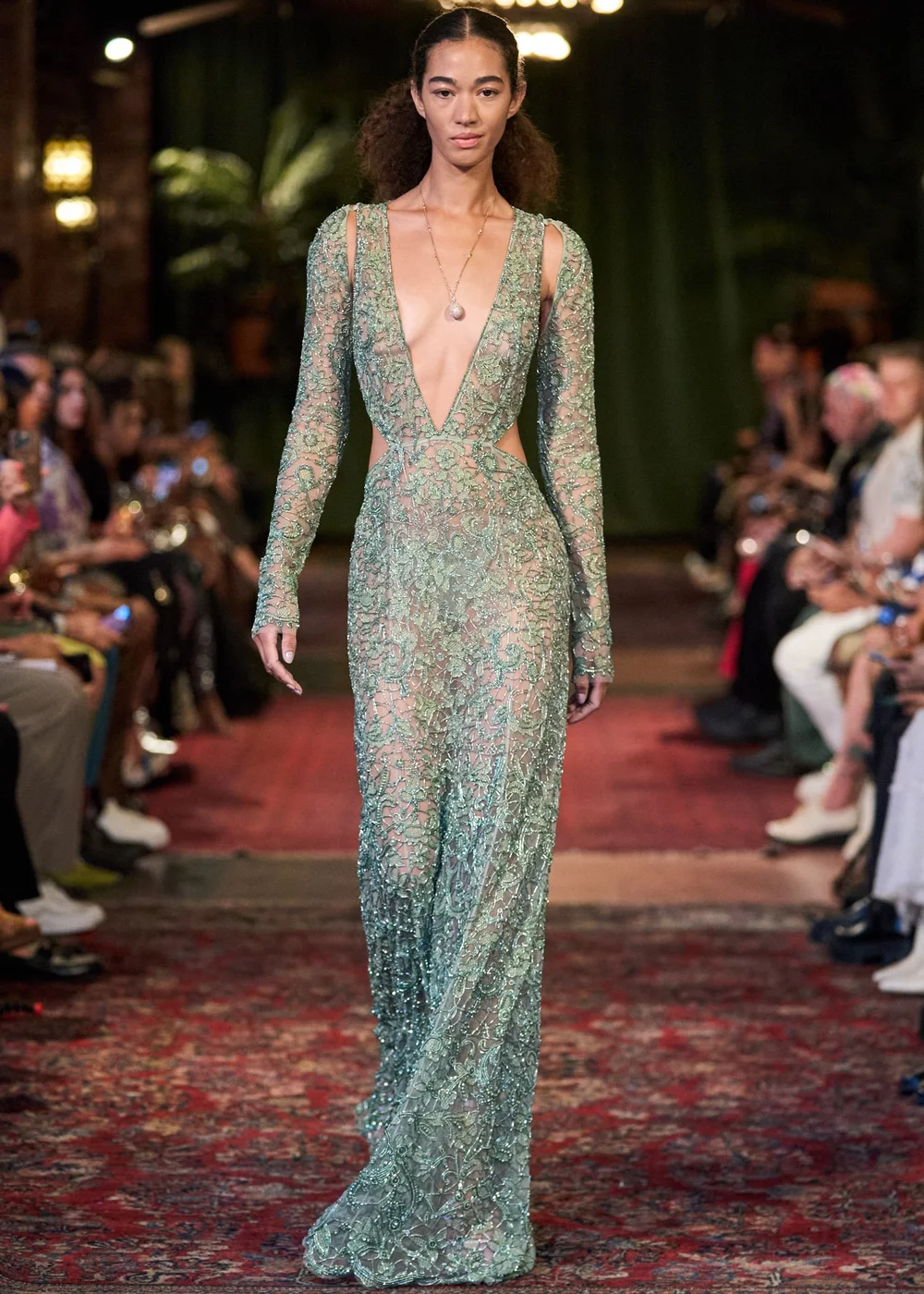 JADE DENTELLE DRESS  CUCCULELLI SHAHEEN