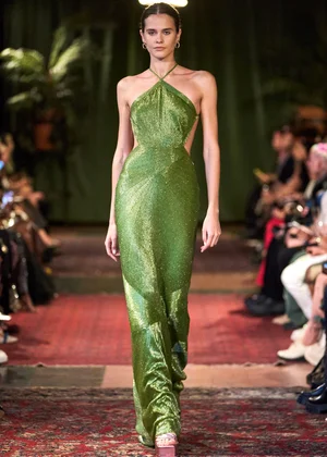 SERPENTINE CRYSTALS DRESS