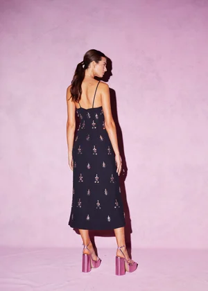 CRISTAUX MEDALLION DRESS