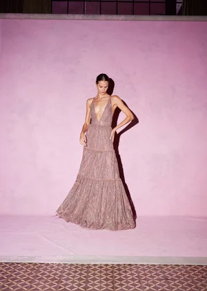 SERPENTINE LACE DRESS