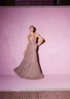 SERPENTINE LACE DRESS