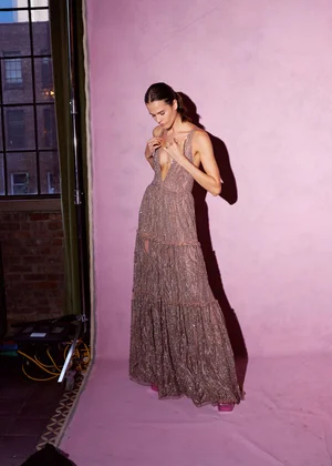 SERPENTINE LACE DRESS