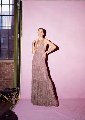 SERPENTINE LACE DRESS
