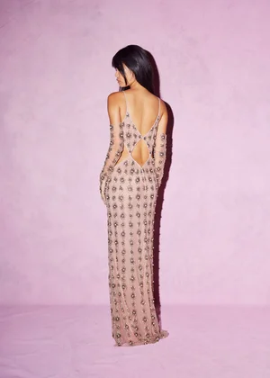 SUNBURST MEDALLION DRESS