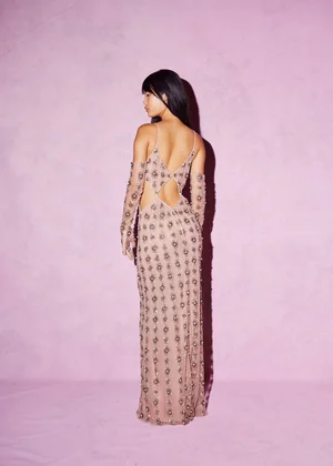SUNBURST MEDALLION DRESS