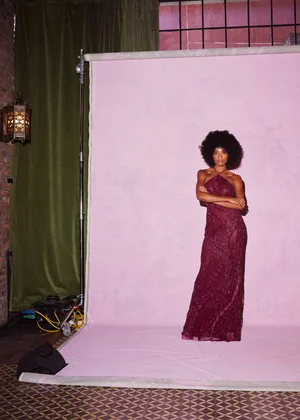 MISSION FIG SERPENTINE LACE DRESS