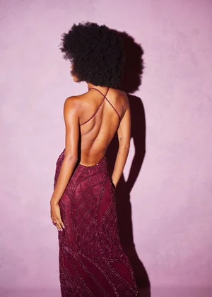 MISSION FIG SERPENTINE LACE DRESS
