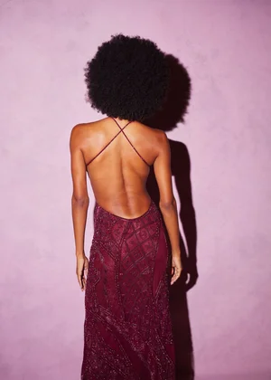 MISSION FIG SERPENTINE LACE DRESS
