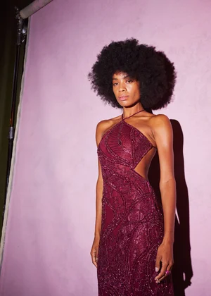 MISSION FIG SERPENTINE LACE DRESS