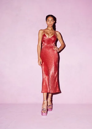 CARNELIAN SERPENT CRYSTALS DRESS