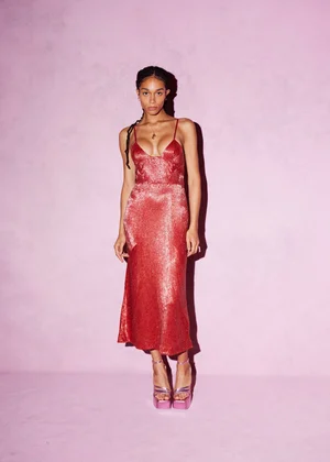 CARNELIAN SERPENT CRYSTALS DRESS