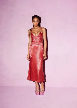 CARNELIAN SERPENT CRYSTALS DRESS