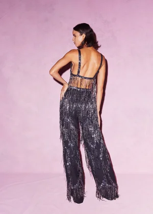 ANODISÉ FRINGE TOP AND PANT
