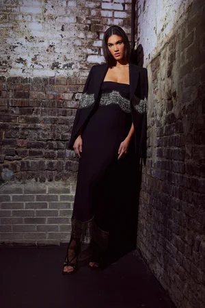 LE ALBA FRINGE DRESS AND JACKET