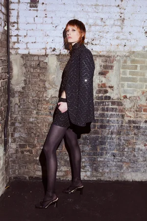 RETE 20 NETTING JACKET, SKIRT AND TOP
