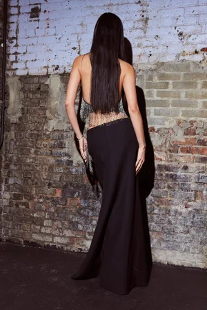 LE ALBA FRINGE TOP AND SKIRT