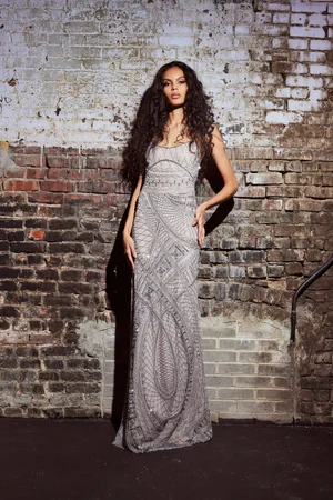 LACE TOURBILLON DRESS