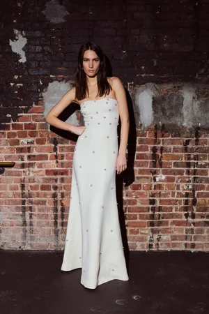 MINI PEARL MEDALLION DRESS