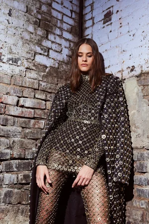 RETE DOMES COAT, MINI AND PANTS