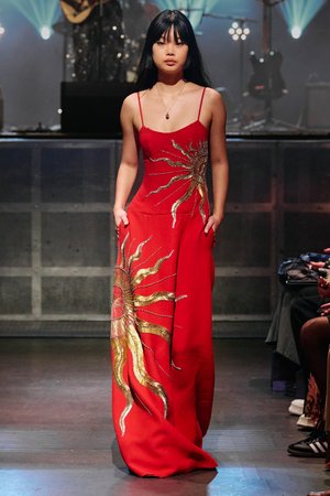 AMOUR RADIEUX RED DRESS