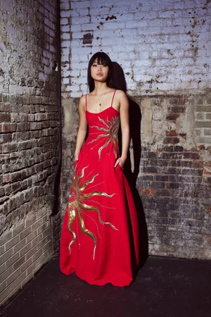 AMOUR RADIEUX RED DRESS