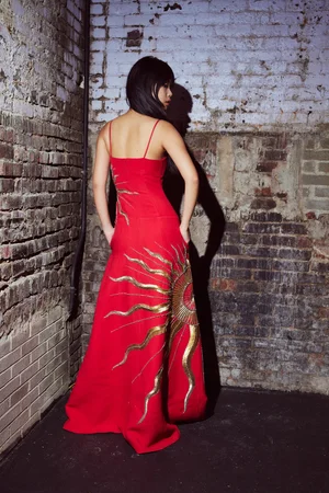 AMOUR RADIEUX RED DRESS