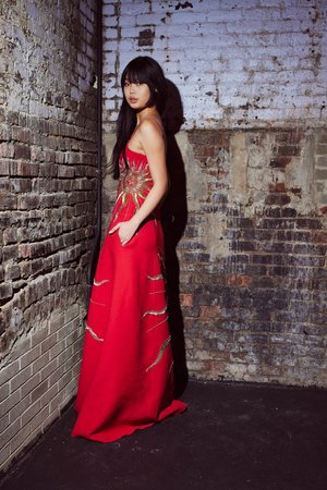 AMOUR RADIEUX RED DRESS