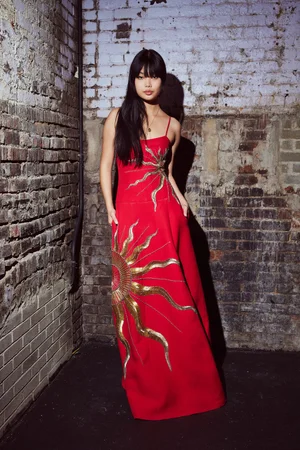 AMOUR RADIEUX RED DRESS