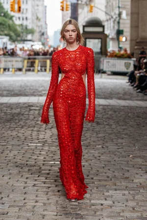 NEO-CLASSICAL NETTING DRESS